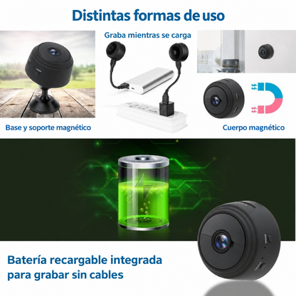 Cuerpo magnético y batería recargable