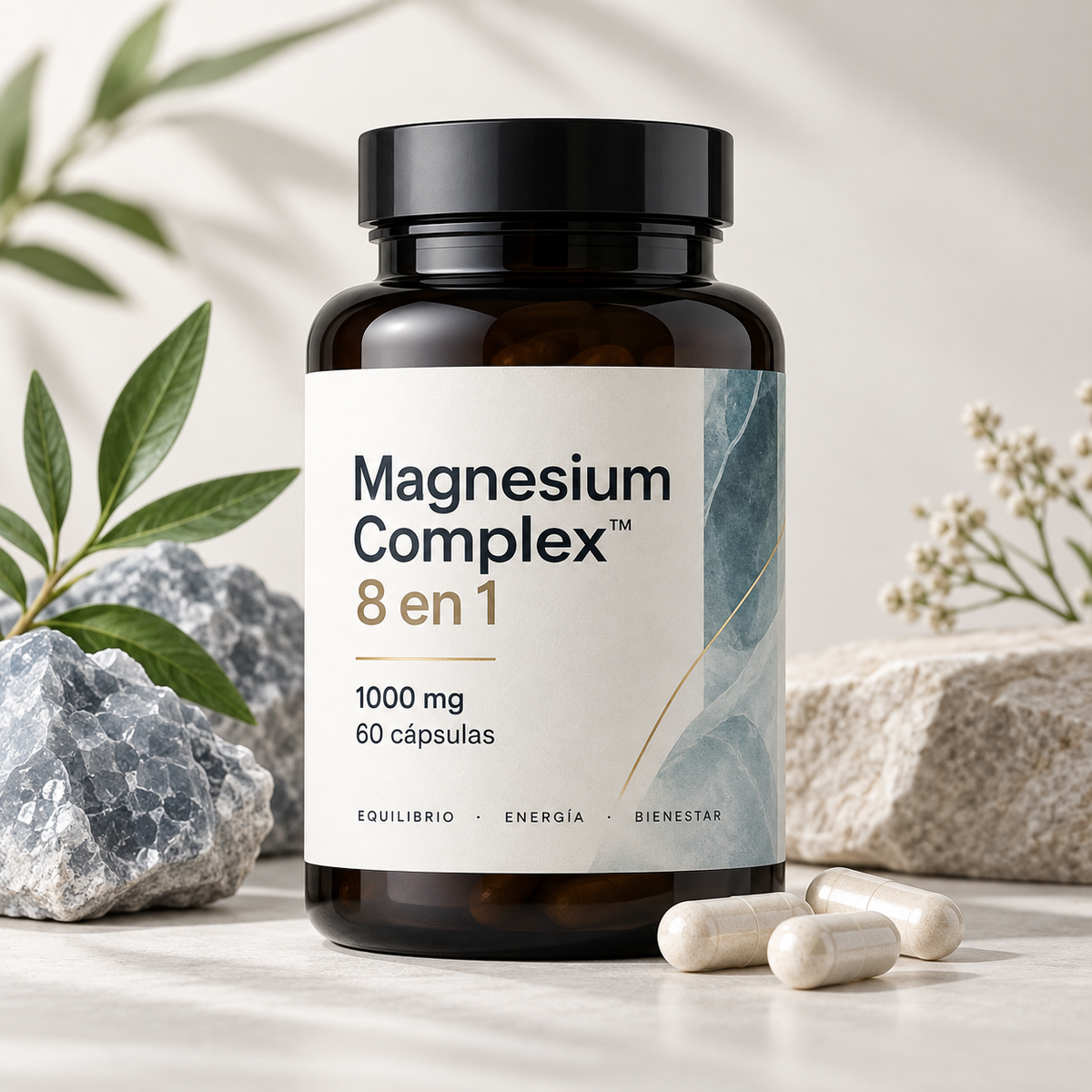 Imagen promocional referencial de Magnesium Complex 8 en 1